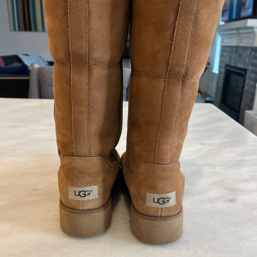 UGG Tan Winter & Rain Boots - Picture 6 of 9